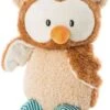 NICI Kuscheltier Baby-Eule Owlino 40 Cm Mit Drehbarem Kopf