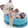 NICI Sleeping Pets Kätzchen Siamkatze 12cm Im Körbchen -Nici Verkäufe 2026 23982945 01