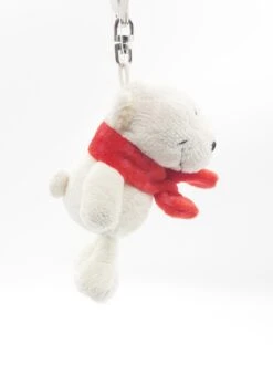 Nici 25950 Schlüsselanhänger Eisbär Mit Rotem Schal 10cm Plüsch Polar Bär -Nici Verkäufe 2026 25950 3