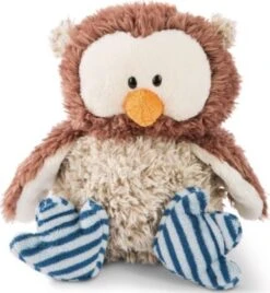 NICI Eule Oscar Mit Gelenk, Kopf Drehbar, 25 Cm (48461)