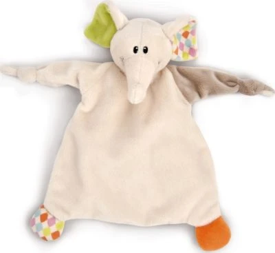 NICI Elefant Dundi Schmusetier, 18 Cm + Schmusetuch (47768) 4 NICI Elefant Dundi Schmusetier, 18 Cm + Schmusetuch (47768) – Bild 2