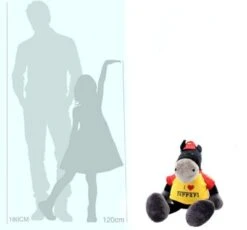 NICI Plüschfigur Pferd Ferrari Edition (schwarz, 80cm) -Nici Verkäufe 2026 29140699 06