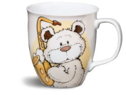 Nici 36987 Tasse Bär Beige Mit Saxophon Musik 9,5x10cm Porzellan Classic Bear