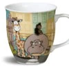 Nici 38654 Porzellantasse Nilpferd, Giraffe & Stachelschwein Kaffeetasse -Nici Verkäufe 2026 38654 me