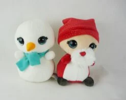 Nici 40300 Nicidoos Schneemann & Weihnachtsmann / Nikolaus Set 16cm Plüsch -Nici Verkäufe 2026 40300 2