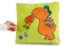 Nici 40693 Kissen Der Kleine Drache Kokosnuss Plüsch 35x35cm -Nici Verkäufe 2026 40693 03 ansicht 02 23681709