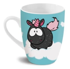 Nici 41614 Tasse Einhorn Theodor & Carbon Flash Blau 8x10cm Porzellan -Nici Verkäufe 2026 41614 02 HA Frei me