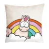 Nici 41724 Kissen Einhorn Theodor Mit Regenbogen Baumwolle 37x37cm -Nici Verkäufe 2026 41724 me