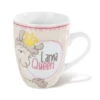Nici 42264 Tasse Lama Queen Lama Dalia Porzellan Kaffeetasse Teetasse 310ml