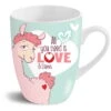 Nici 42712 Tasse Lama All You Need Is Love Porzellan Kaffeetasse Teetasse 310ml -Nici Verkäufe 2026 42712 01 HA Frei 2048x1890