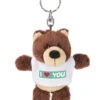 Nici 44717 Schlüsselanhänger Bär Mit T-Shirt Ca 10cm - I (herz) YOU Love Liebe -Nici Verkäufe 2026 44717 01 HA Frei 1463x2048