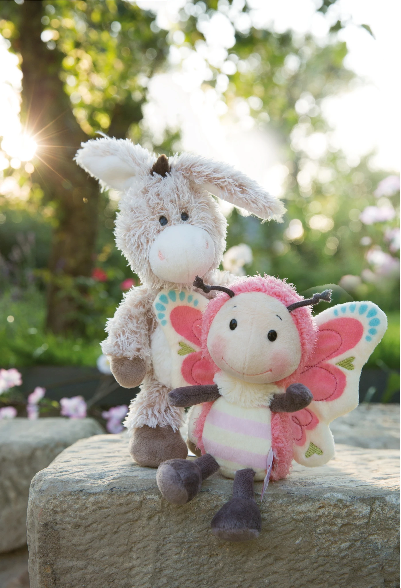 Nici 44932 Rosa Schmetterling Ca 18cm Plüsch Kuscheltier Hello Spring 4 Nici 44932 Rosa Schmetterling Ca 18cm Plüsch Kuscheltier Hello Spring – Bild 2