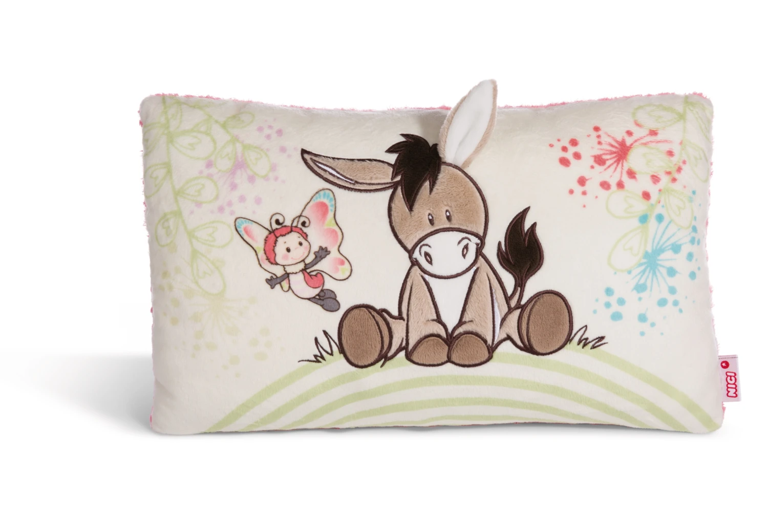 Nici 48576 Kissen Esel Und Schmetterling Mit 3D-Element Plüsch Hello Spring 3 Nici 48576 Kissen Esel Und Schmetterling Mit 3D-Element Plüsch Hello Spring