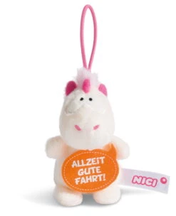 Nici 44982 Message To Go Loop 8cm Einhorn Theodor - ALLZEIT GUTE FAHRT -Nici Verkäufe 2026 44982 01 HA Frei 1664x2048