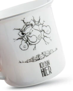 Nici 45029 Porzellantasse Metallic "Ich Bin Hier, Das Muss Reichen" Nashorn -Nici Verkäufe 2026 45029 03 ZA 1638x2048