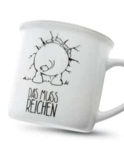 Nici 45029 Porzellantasse Metallic "Ich Bin Hier, Das Muss Reichen" Nashorn -Nici Verkäufe 2026 45029 04 ZA 1638x2048