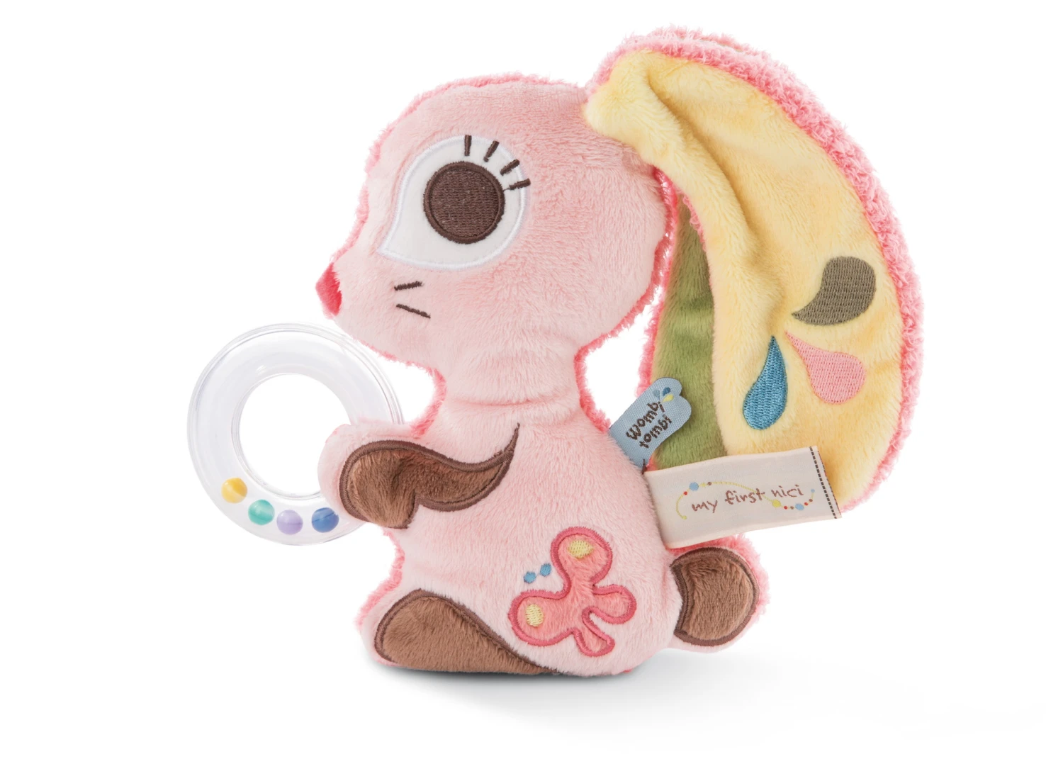 Nici 46583 Wombitombi Activity Schmusetier 2D Hase Hopsali 18cm My First Nici 3 Nici 46583 Wombitombi Activity Schmusetier 2D Hase Hopsali 18cm My First Nici