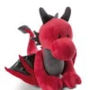 Nici 48081 Roter Drache Eldor 30cm Stehend Plüsch Kuscheltier Dragonia