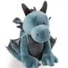 Nici 46713 Blauer Drache Ivar 20cm Stehend Plüsch Kuscheltier Dragonia