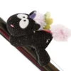 Nici 47372 MagNici Schwarzes Einhorn Rainbow Yin & Yang 12cm Plüsch Magnetfigur