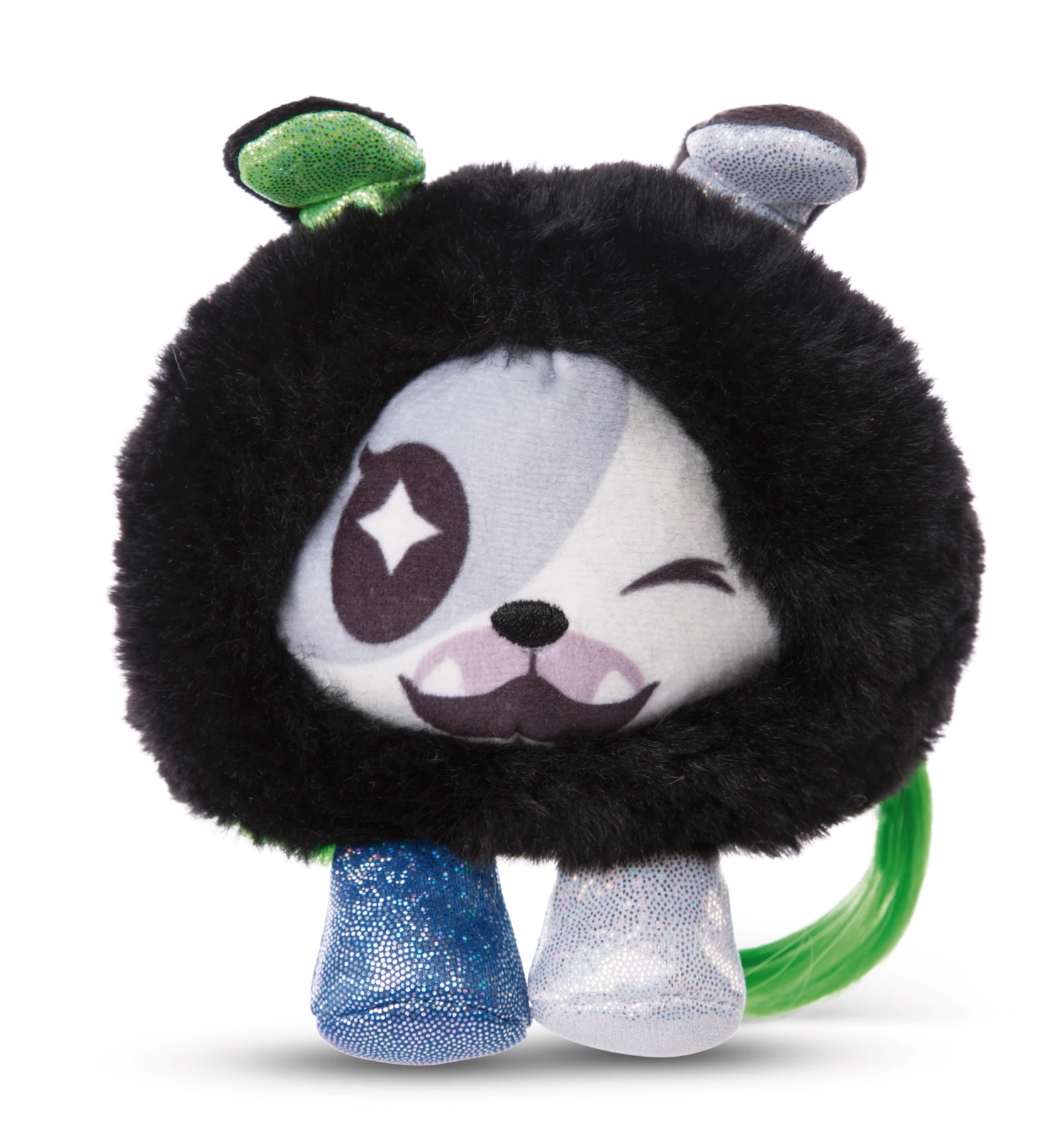 Nici 47907 Pixidoos Pets 2-in-1 Wendeplüsch Hund Bonbi 12cm Grün-schwarz Plüsch 5 Nici 47907 Pixidoos Pets 2-in-1 Wendeplüsch Hund Bonbi 12cm Grün-schwarz Plüsch – Bild 3