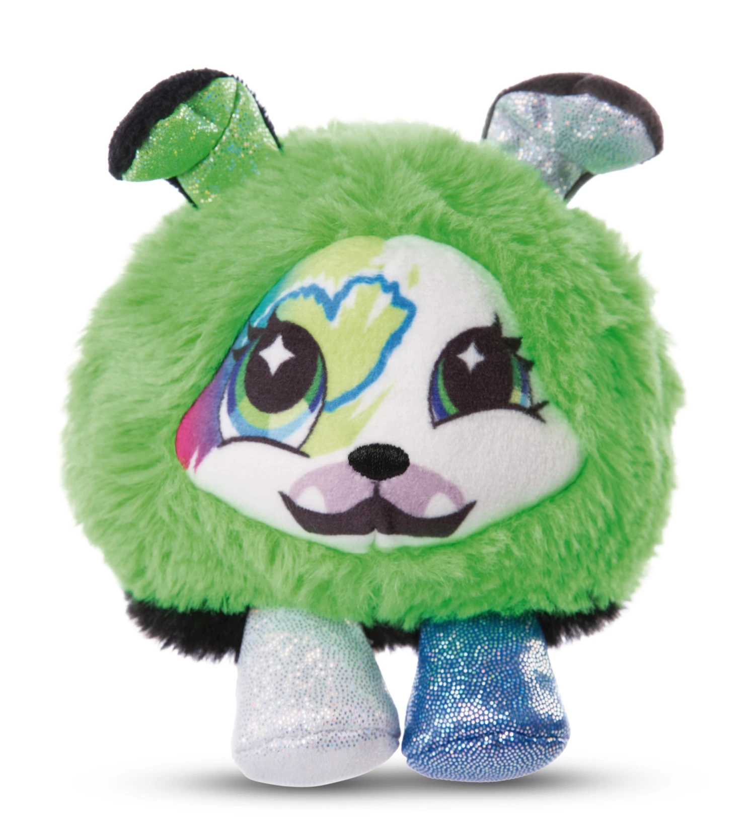 Nici 47907 Pixidoos Pets 2-in-1 Wendeplüsch Hund Bonbi 12cm Grün-schwarz Plüsch 4 Nici 47907 Pixidoos Pets 2-in-1 Wendeplüsch Hund Bonbi 12cm Grün-schwarz Plüsch – Bild 2