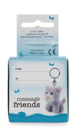 Nici 48129 Schlüsselanhänger Message Friends 6cm - Katze "Ich Pass Auf Dich Auf!" -Nici Verkäufe 2026 48129 02 ZA Frei 1168x2048