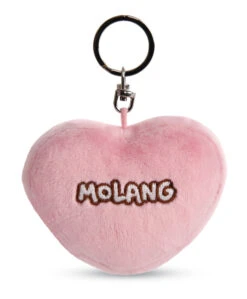 Nici 48222 Schlüsselanhänger Herzförmig PiuPiu Molang Regenbogen 8cm Kawaii -Nici Verkäufe 2026 48222 04 ZA Frei