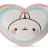Nici 48228 Kissen Herzförmig Molang Regenbogenherz 40x30cm Stretch-Plüsch Kawaii -Nici Verkäufe 2026 48228 01 HA Frei
