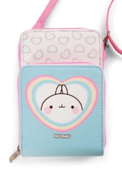 Nici 48230 Umhängetasche Schultertasche Molang Regenbogen 18,5cm Kawaii -Nici Verkäufe 2026 48230 06 ZA Frei