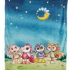 Nici 48526 Plüschdecke Schlafmützen Schaf Fuchs Einhorn Pinguin 106x140cm -Nici Verkäufe 2026 48527 01 HA Frei 1612x2048