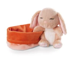 Nici 48708 Sleeping Pets Bunnies Hase Karamell 12cm Schlafend Im Körbchen Peach -Nici Verkäufe 2026 48708 03 ZA Frei 2048x1607