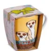 Nici 48748 Tasse Erdmännchen Meerkat Ethno Style 310ml Mit Banderole