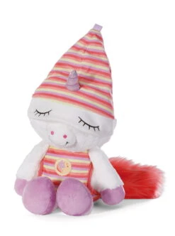 Nici 48884 Schlafmützen Einhorn Myala Weiß-rot 22cm Plüsch Kuscheltier -Nici Verkäufe 2026 48884 03 ZA Frei 1523x2048