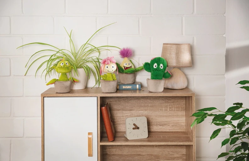 Nici 48942 Sedum Pflanze Amalia 18cm Plüschfigur Kuscheltier GREEN Funny Flowers 9 Nici 48942 Sedum Pflanze Amalia 18cm Plüschfigur Kuscheltier GREEN Funny Flowers – Bild 7