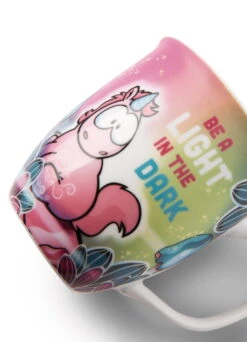 Nici 49113 Tasse Einhorn Midnight Floral "Be A Light In The Dark" Ca 360ml -Nici Verkäufe 2026 49113 03 ZA weiss 1480x2048