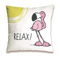 Nici 41943 Kissen Flamingo "RELAX" Baumwolle Bedruckt 37x37cm -Nici Verkäufe 2026 57Kb2p8xJqGSjEk
