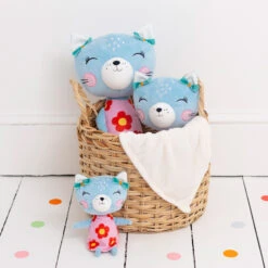 Nici 90427 Lemon Ribbon Katze 35cm Plüsch Kuscheltier Schlenker -Nici Verkäufe 2026 90426 1pt