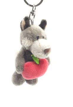 Nici 90647 Schlüsselanhänger Wolf Woody Wulf & Apfel 10cm Plüsch Taiwan Limited -Nici Verkäufe 2026 90647 3