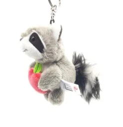 Nici 90792 Schlüsselanhänger Waschbär Rod Mit Apfel 10cm Plüsch Taiwan Limited -Nici Verkäufe 2026 90792 1