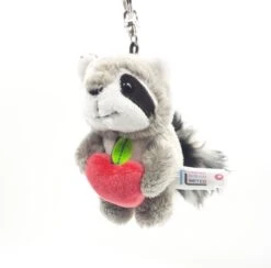 Nici 90792 Schlüsselanhänger Waschbär Rod Mit Apfel 10cm Plüsch Taiwan Limited -Nici Verkäufe 2026 90792 2