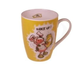 Nici 23642 Tasse Schwein Wake Up! Porzellan 11cm Ø8,5cm Farm Friends